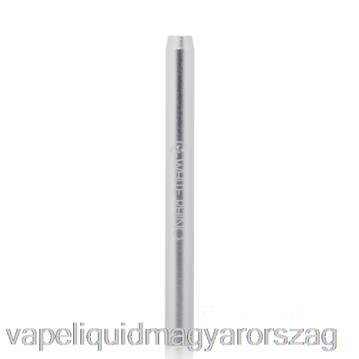 Fehér Orrszarvú Fém Denevér Kóstoló Pipa Ezüst Vape E Cigi